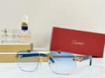 PREMIÈRE GEOMETRIC FRAME SUNGLASSES CT0621S IN METAL AND WOODEN - Image 15