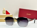 PREMIÈRE GEOMETRIC FRAME SUNGLASSES 530303 IN METAL AND WOODEN - Image 2