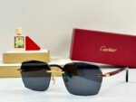 PREMIÈRE GEOMETRIC FRAME SUNGLASSES 530303 IN METAL AND WOODEN - Image 6
