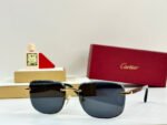 PREMIÈRE SQUARE FRAME SUNGLASSES 530304 IN METAL AND WOODEN - Image 13