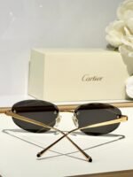 C DE RIMLESS ROUND FRAME SUNGLASSES CT0611S IN METAL - Image 18