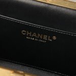 CHANEL 26S CROSSBODY BAG 20 IN BLACK LAMBSKIN - Image 18