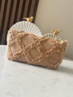 CHANEL 25S FLAP BAG 27 IN BEIGE FABRIC - Image 5