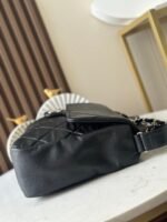 CHANEL 25S SHOULDER BAG 40 IN BLACK CAVIAR WITH SILVER HARDWARE - Image 18