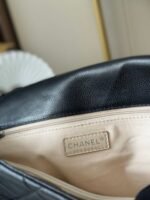 CHANEL 25S SHOULDER BAG 40 IN BLACK CAVIAR WITH SILVER HARDWARE - Image 15
