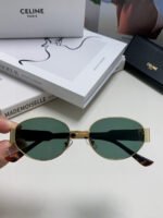TRIOMPHE SUNGLASSES 548596 IN METAL BLACK LENSES - Image 3