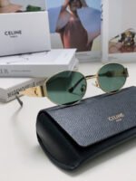 TRIOMPHE SUNGLASSES 548596 IN METAL BLACK LENSES - Image 8