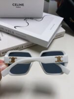 TRIOMPHE SUNGLASSES 552771 IN WHITE ACETATE - Image 3