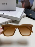 TRIOMPHE SUNGLASSES 552774 IN CARAMEL ACETATE TEXT LOGO - Image 13