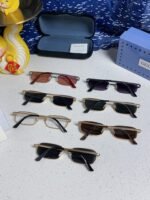 RECTANGULAR FRAME SUNGLASSES GG1457S IN METAL - Image 2