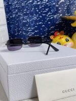 RECTANGULAR FRAME SUNGLASSES GG1457S IN METAL - Image 17