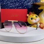 SIGNATURE AVIATOR FRAME SUNGLASSES  563238 IN METAL - Image 23