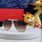 SIGNATURE AVIATOR FRAME SUNGLASSES  563238 IN METAL - Image 21