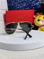 SIGNATURE AVIATOR FRAME SUNGLASSES  563238 IN METAL - Image 8