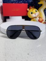 SIGNATURE AVIATOR FRAME SUNGLASSES  563238 IN METAL - Image 15