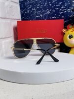 SIGNATURE AVIATOR FRAME SUNGLASSES  563238 IN METAL - Image 29