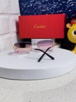 SIGNATURE C DE RECTANGULAR FRAME SUNGLASSES 533233 IN METAL - Image 12
