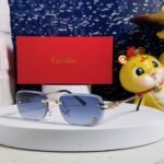 SIGNATURE C DE RECTANGULAR FRAME SUNGLASSES 533233 IN METAL - Image 24
