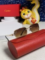 SIGNATURE C DE RECTANGULAR FRAME SUNGLASSES 533233 IN METAL - Image 16
