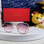 PREMIÈRE SQUARE FRAME SUNGLASSES 533240 IN METAL - Image 17