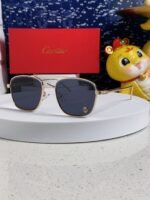 PREMIÈRE SQUARE FRAME SUNGLASSES 533240 IN METAL - Image 21