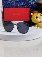 PREMIÈRE SQUARE FRAME SUNGLASSES 533240 IN METAL - Image 2