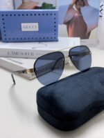 AVIATOR FRAME SUNGLASSES 570223 IN METAL - Image 22