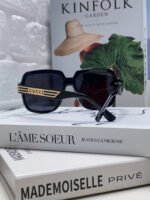 SQUARE FRAME SUNGLASSES 570231 IN ACETATE AND METAL - Image 5