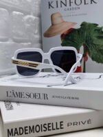 SQUARE FRAME SUNGLASSES 570231 IN ACETATE AND METAL - Image 25