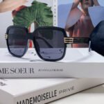 SQUARE FRAME SUNGLASSES 570231 IN ACETATE AND METAL - Image 21