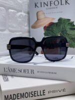 SQUARE FRAME SUNGLASSES 570231 IN ACETATE AND METAL - Image 29