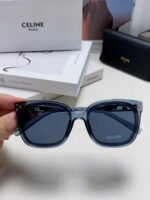 TRIOMPHE SUNGLASSES 573249 IN NAVY BLUE ACETATE METAL LOGO - Image 13
