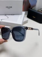 TRIOMPHE SUNGLASSES 573249 IN NAVY BLUE ACETATE METAL LOGO - Image 15