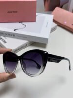GLIMPSE SUNGLASSES 576813 IN BLACK AND CLEAR ACETATE - Image 5