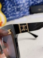 TRIOMPHE SUNGLASSES 548637 IN BLACK ACETATE - Image 6