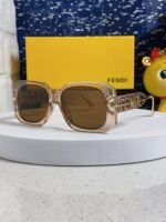 OVERSIZES FF DIAMONDS SQUARE SUNGLASSES 551639 IN ACETATE - Image 5