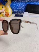 BROWNLINE SUNGLASSES 638936 IN LIGHT GRAY ACETATE - Image 10
