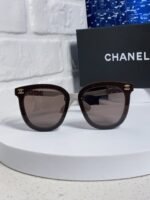 BROWNLINE SUNGLASSES 638936 IN LIGHT GRAY ACETATE - Image 6