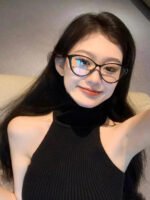 CAT EYE SUNGLASSES CH3393 IN BLACK ACETATE CLEAR LENSES - Image 18