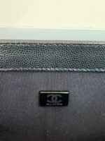 CHANEL BOY 25S 25 CM IN BLACK LAMBSKIN - Image 18