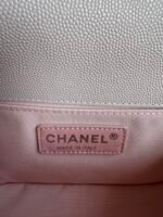 BOY BAG MEDIUM 25 IN PINK NUDE CALFSKIN - Image 5