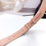 CC 30MM BELT IN DESERT SAND CALFSKIN METAL HARDWARE - Image 8