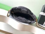 CHANEL 25S MAXI BOW BAG 26 IN DARK GREY DENIM WITH GOLD HARDWARE - Image 7