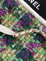 CHANEL 25S SHOPPING BAG 40 IN MULTICOLOR TWEED - Image 8