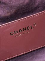 CHANEL 25S HANDBAG IN ROSSO ANCORA RED 30 GRAINED CALFSKIN GOLD HARDWARE - Image 6
