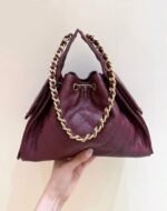 CHANEL 25S HANDBAG IN ROSSO ANCORA RED 30 GRAINED CALFSKIN GOLD HARDWARE - Image 2