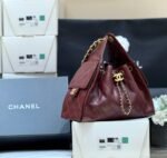 CHANEL 25S HANDBAG IN ROSSO ANCORA RED 30 GRAINED CALFSKIN GOLD HARDWARE - Image 18